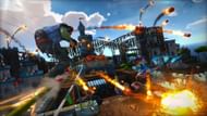 Taking down that evil corporation. (Image via Insomniac Games)